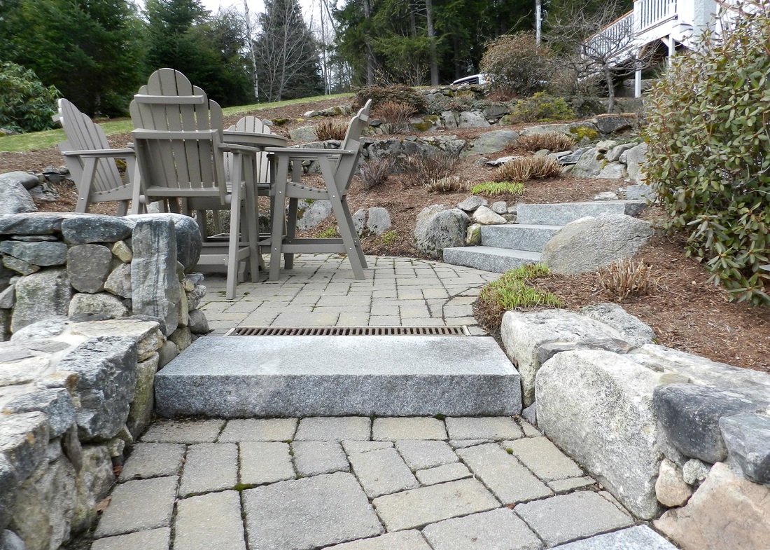 NH hardscape design in the lakes region